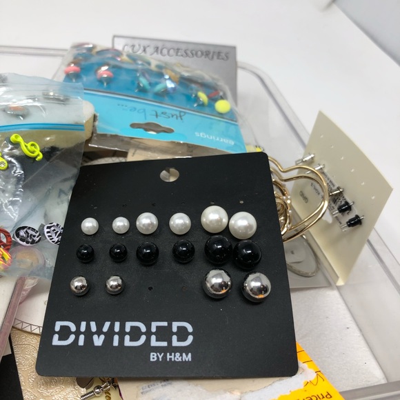 Lot of Costume Jewelry Repurpose Craft Lot - Picture 11 of 16